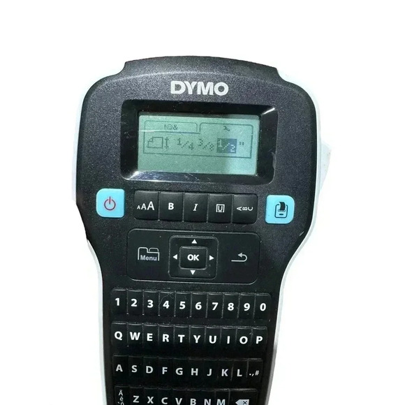 DYMO LabelManager 160 Black LCD Display QWERTY Keyboard Thermal Printer Works - Picture 6 of 6